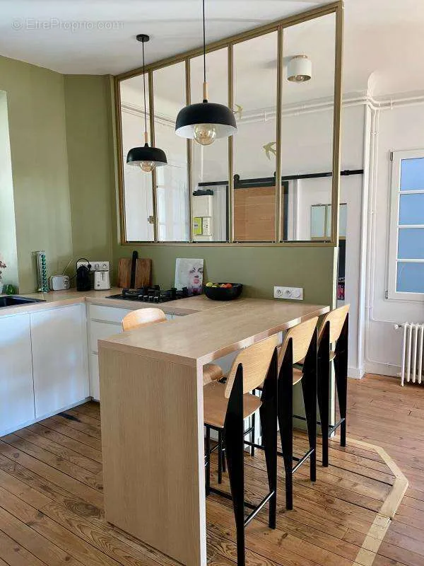 Cucina - Renovated Apartment with Light in Pau Centre