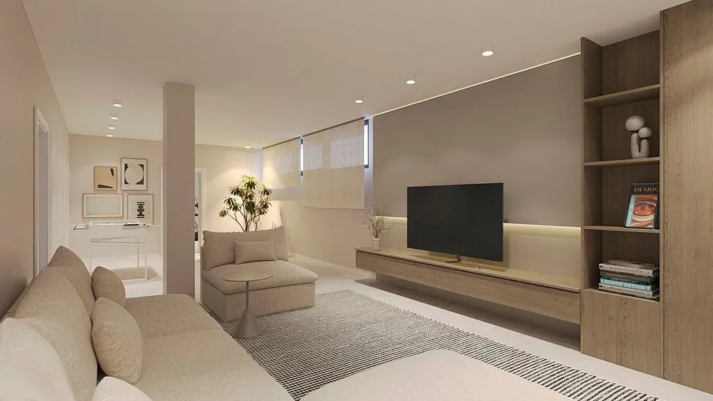 Living Room - Chalet with Pool and Terrace in Las Rozas