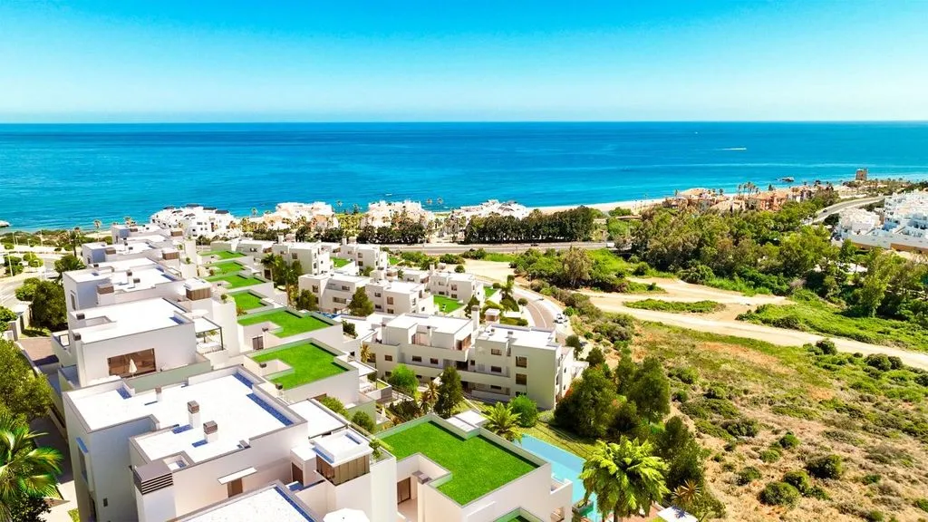 Vue aérienne - Luxury Penthouse with Terraces in Casares