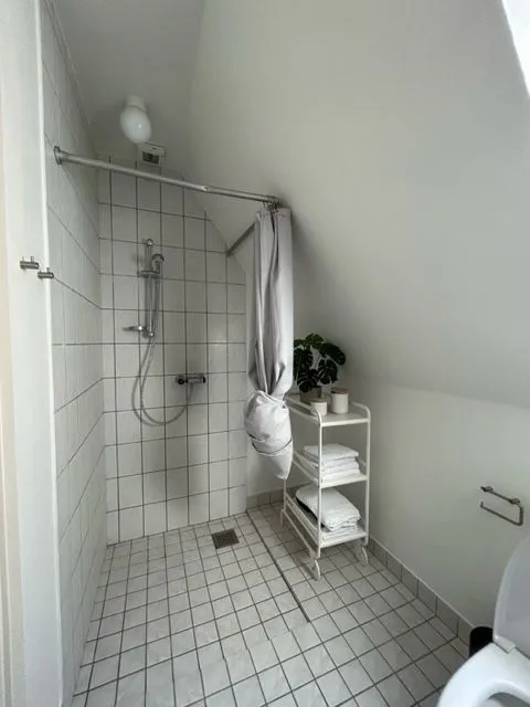 Bathrooms - Bright Apartment with Garden View in Haderslev