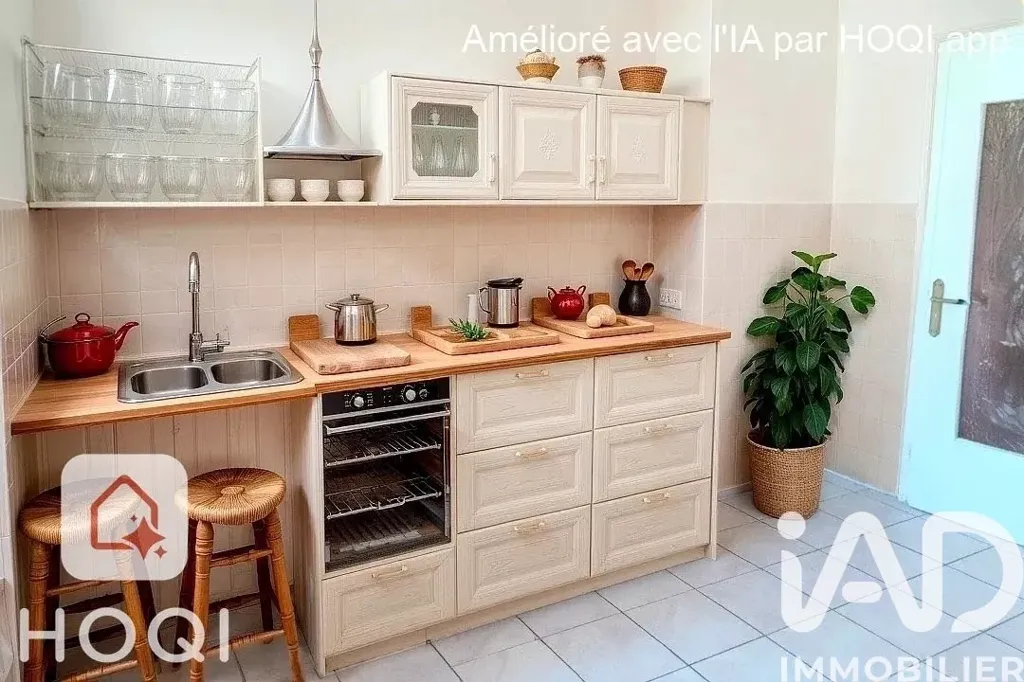 Cucina - Mountain-View Flat in Grenoble's Eaux-Claires