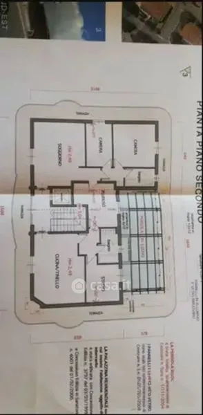Plaan - Penthouse with Town View in Montecassiano Centre