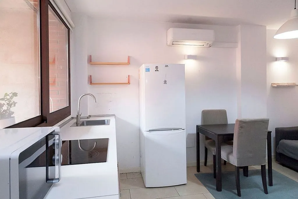 Kitchen - Duplex with Terrace in La Salut, Barcelona
