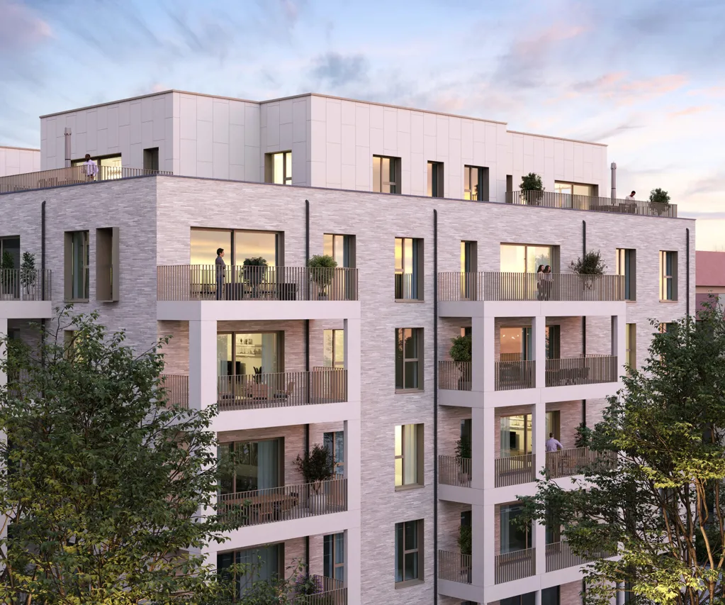 Extérieur - Penthouse Neuf avec Terrasse à Evere