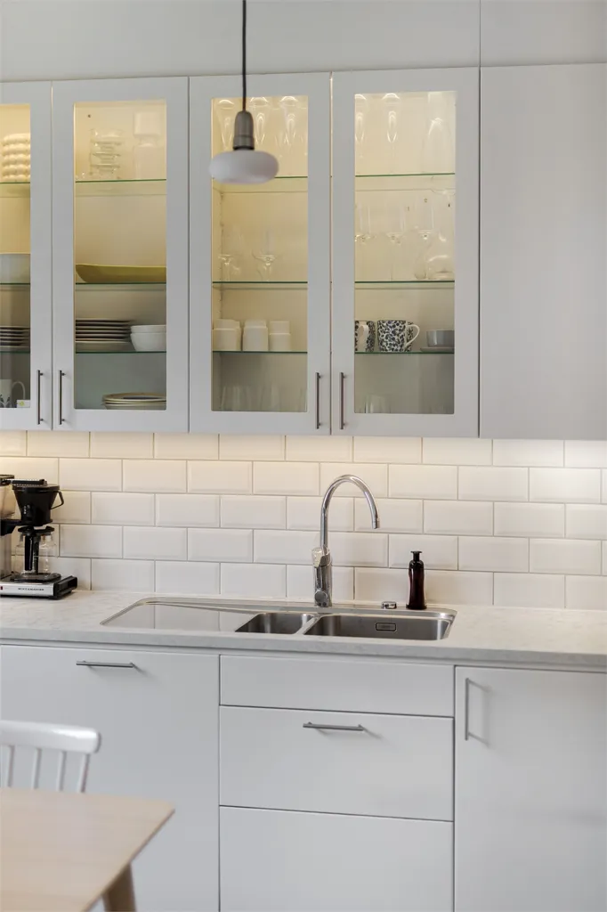 Cuisine - Apartment with Balcony on Sveaplan, Eskilstuna