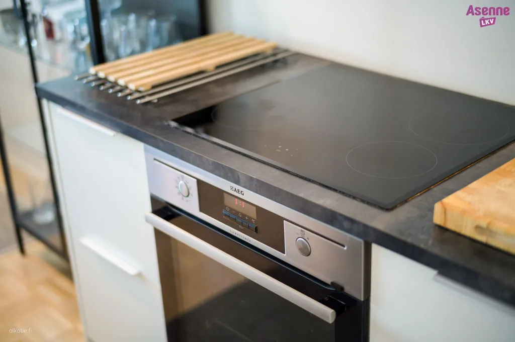 Cuisine - Modernised Apartment with Sauna in Emola, Mikkeli