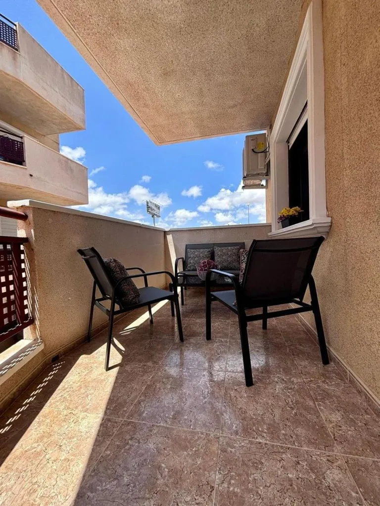 Balcony - 2-Bedroom Apartment with Terrace in Cabo Roig