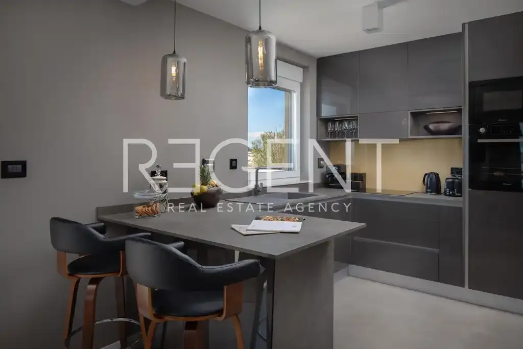 Cucina - Beachfront Villa with Pool near Zadar