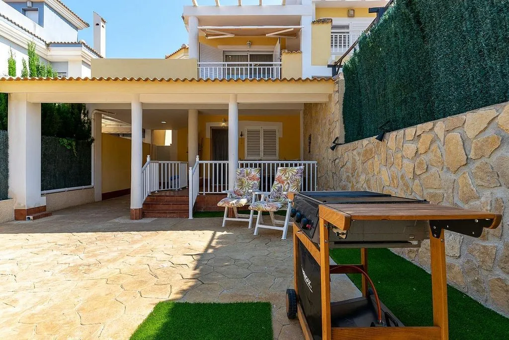 Terrass - Chalet with Pool and Terrace in Santa Pola
