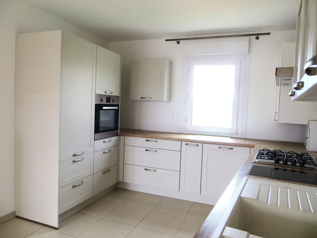 Köök - Apartment with Terrace in Les Angles
