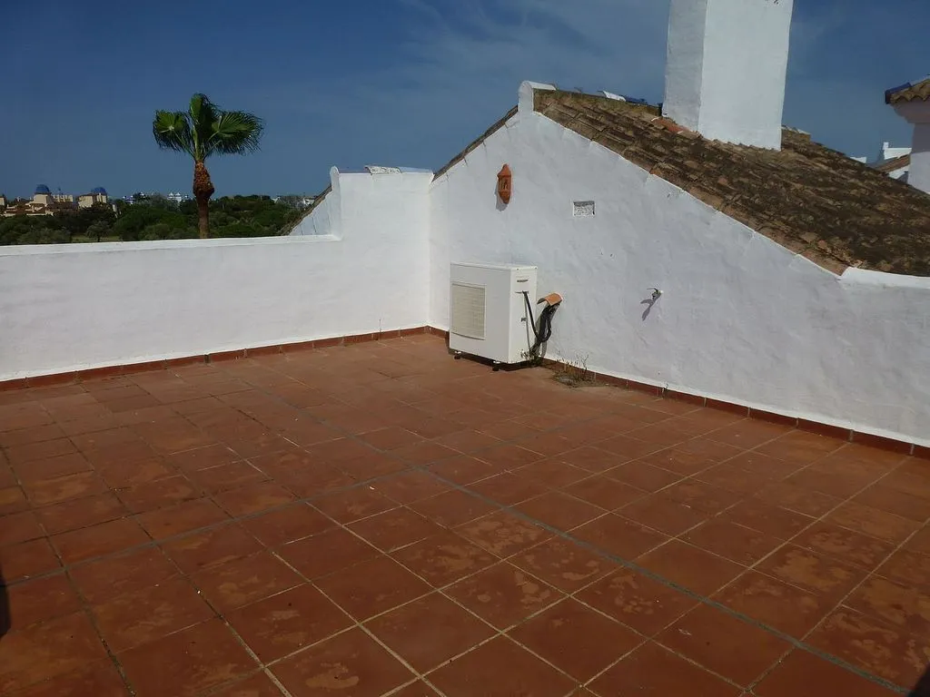Terrasse - Penthouse with Pool in Costa Ballena Golf