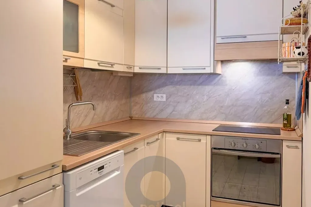 Cocina - Apartment with Sea View in Menton