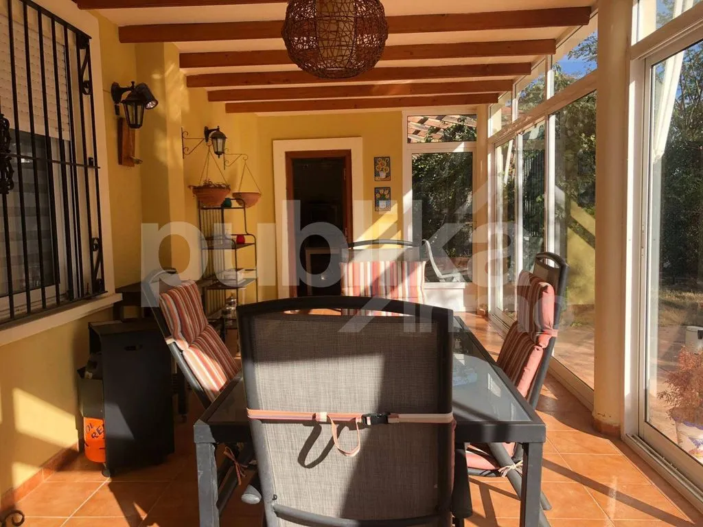 Terrasse - Luxury House with Pool in Perleta, Elche