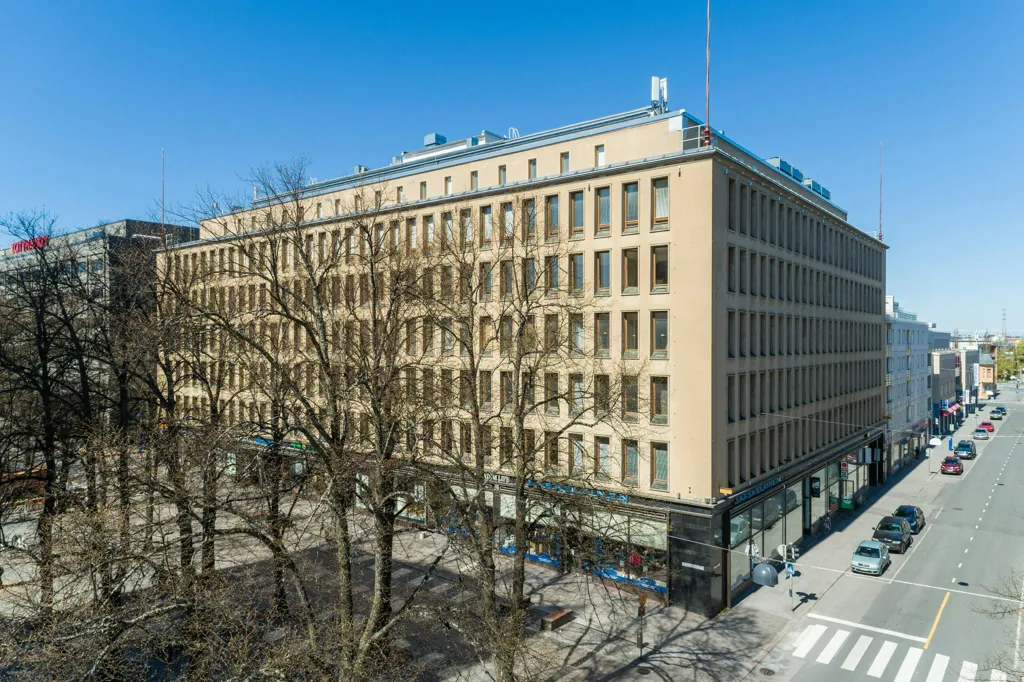 Vue aérienne - Furnished Apartment in Vaasa