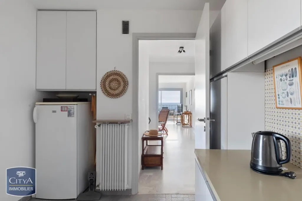 Köök - Apartment with Sea View in Cannes Centre