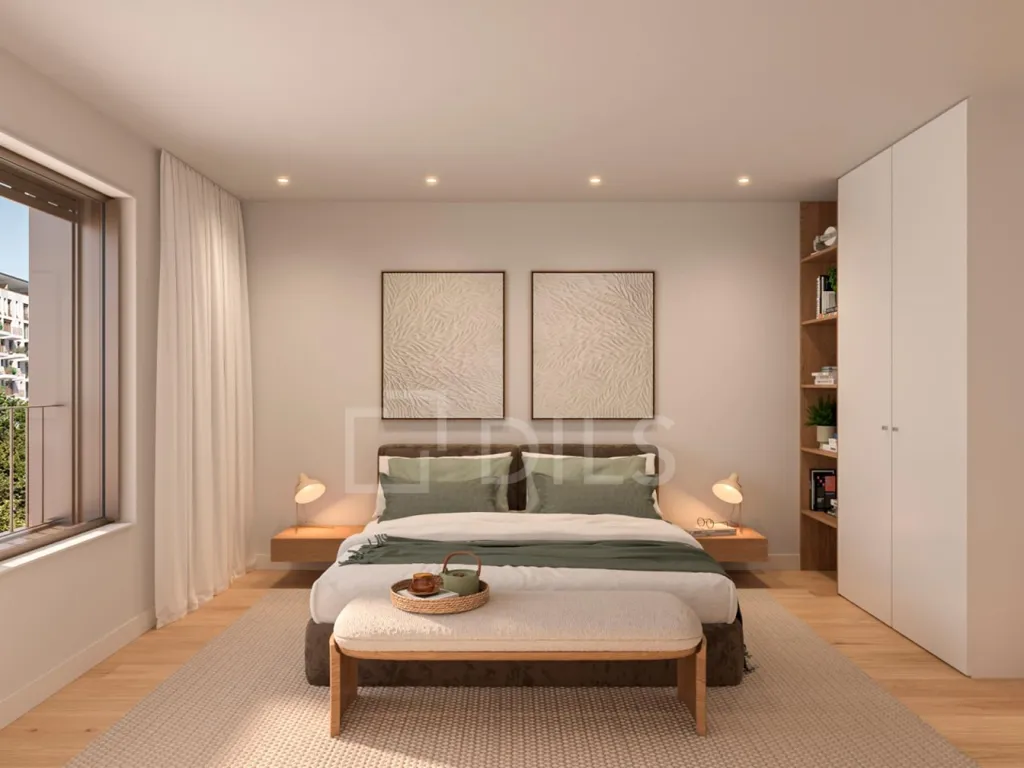 Chambres - T3 Apartment with Parking in Porto