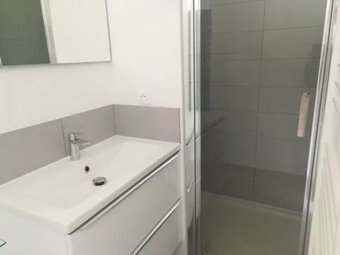 Salles de bain - Appartement Meublé 2 Pièces à Villeurbanne