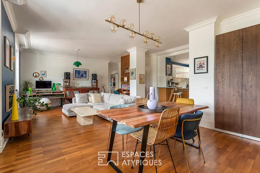 Salle à manger - Appartement de Caractère avec Vues sur la Saône à Lyon