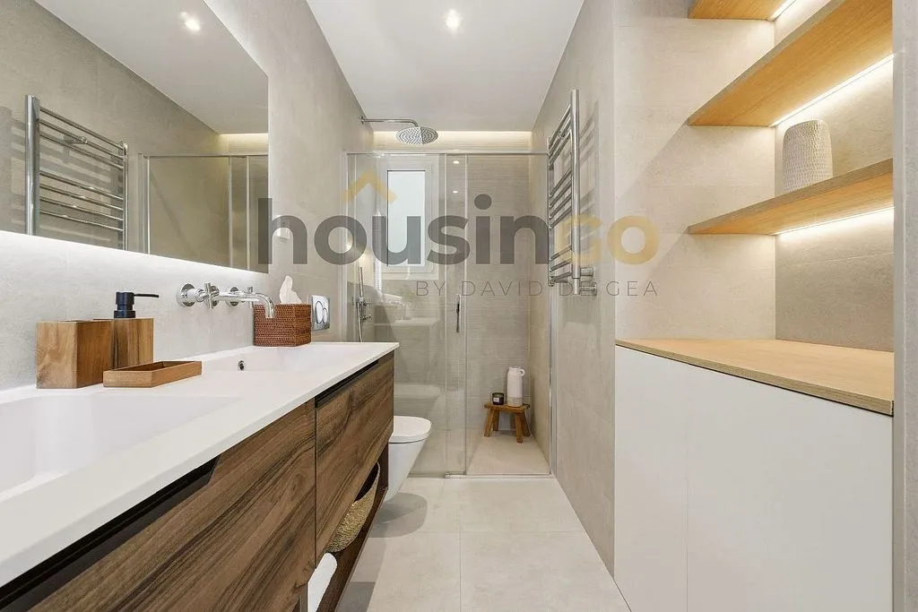 Salles de bain - Furnished Flat with Terrace in Salamanca