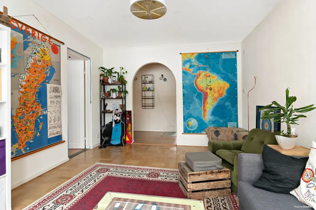 Elutuba - Apartment with Balcony in Central Alingsås
