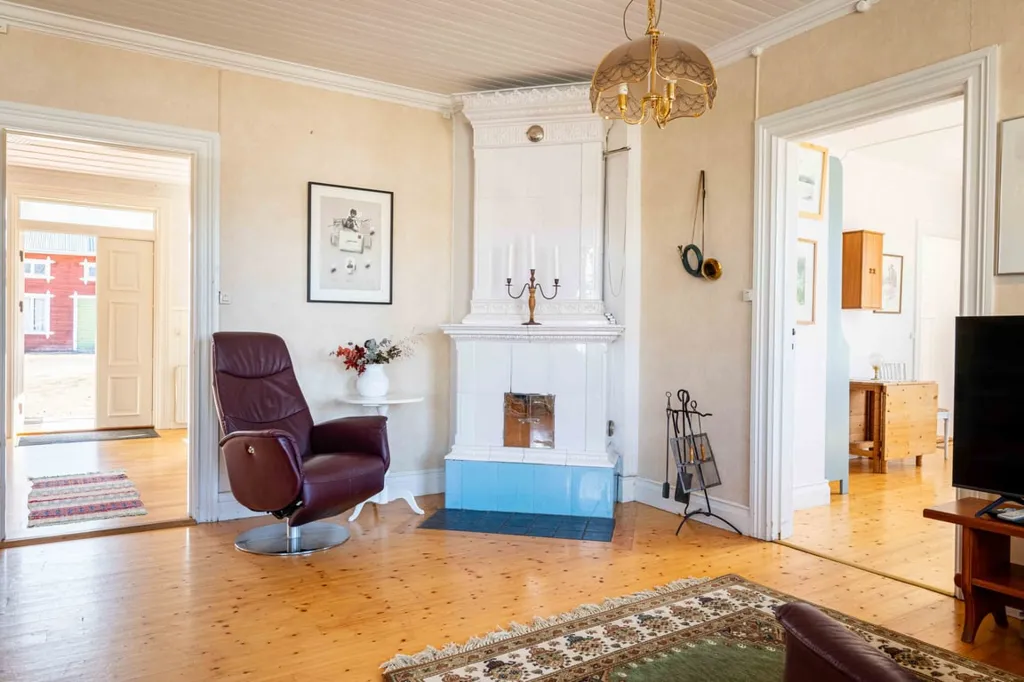 Soggiorno - Charming Farmhouse with Workshop in Nyhem