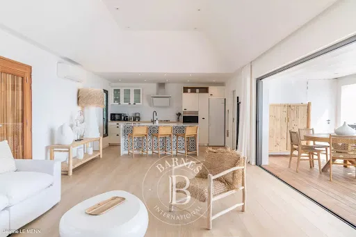 Séjour - Villa de luxe avec vue mer à Saint-Barthélemy