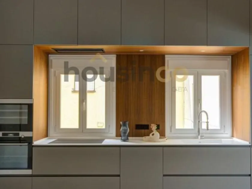 Kitchen - Modern Penthouse with Central Madrid Views