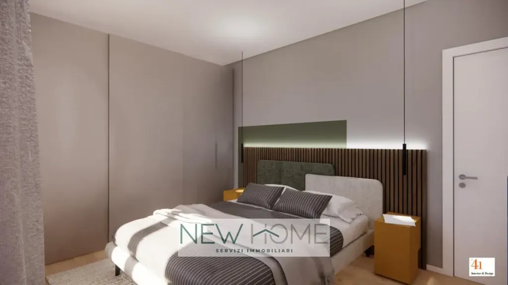 Bedrooms - Class A4 Apartment with Terrace in Verona