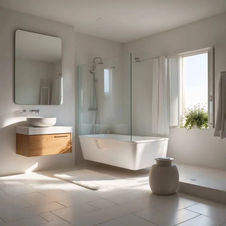 Badezimmer - Luxury Apartment with Balcony in Versailles