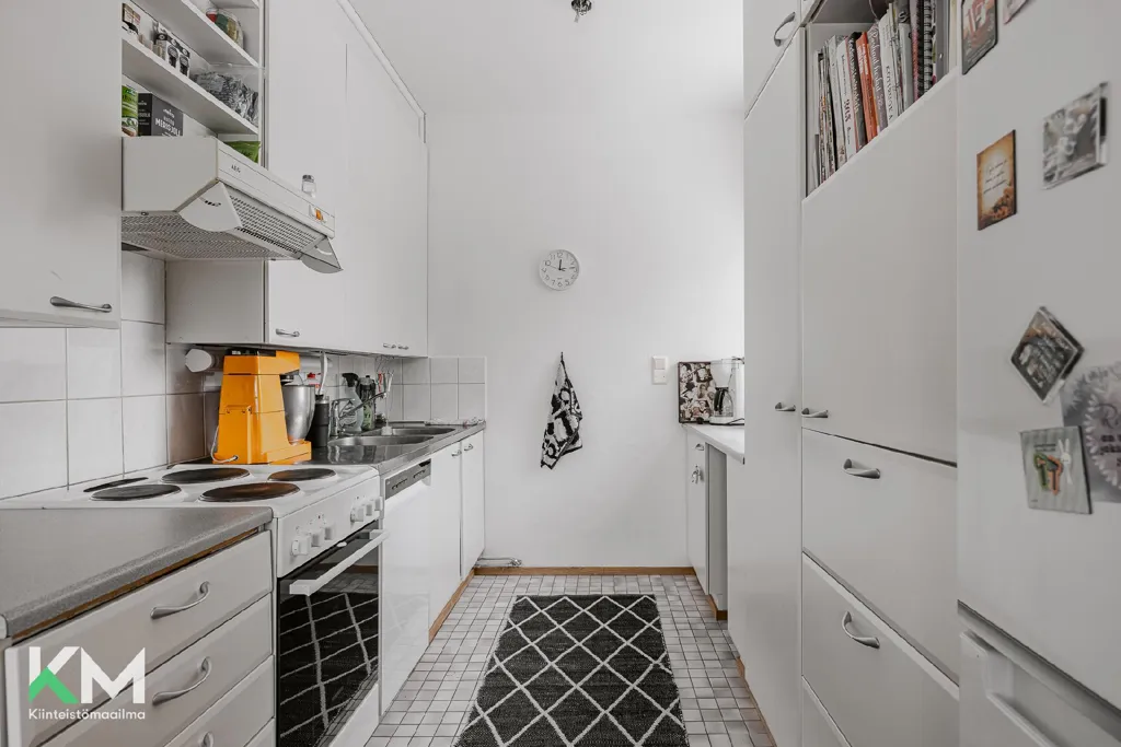 Cuisine - Apartment with South-Facing Balcony in Nurmo