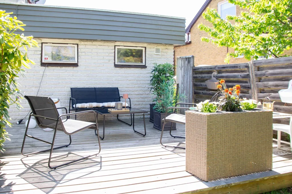Terrasse - Renovated Villa with Garden in Jönköping