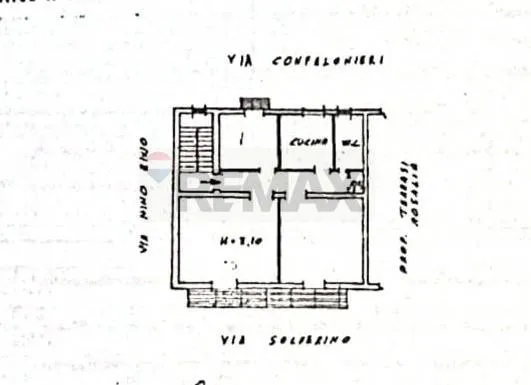 Plaan - Armed Apartment with Sea View in Agrigento