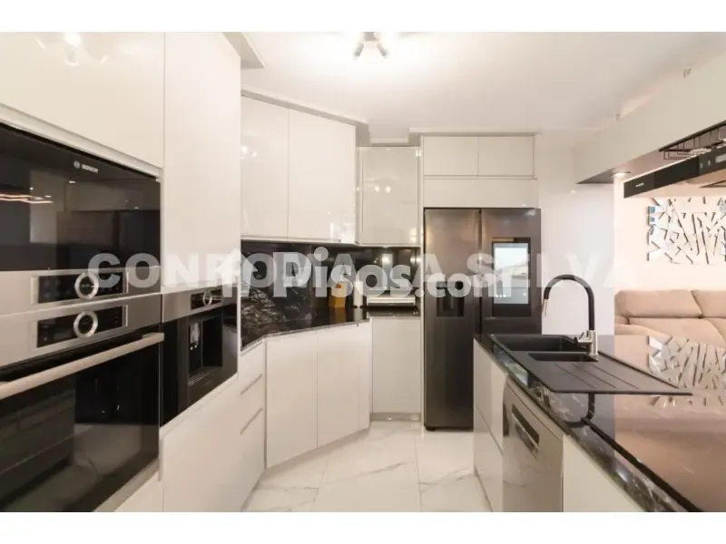 Kitchen - Reformed Apartment with Balcony in Fenals