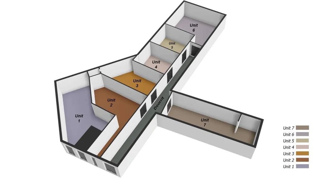 Plaan - Modernised KMO Unit in Grembergen, Dendermonde