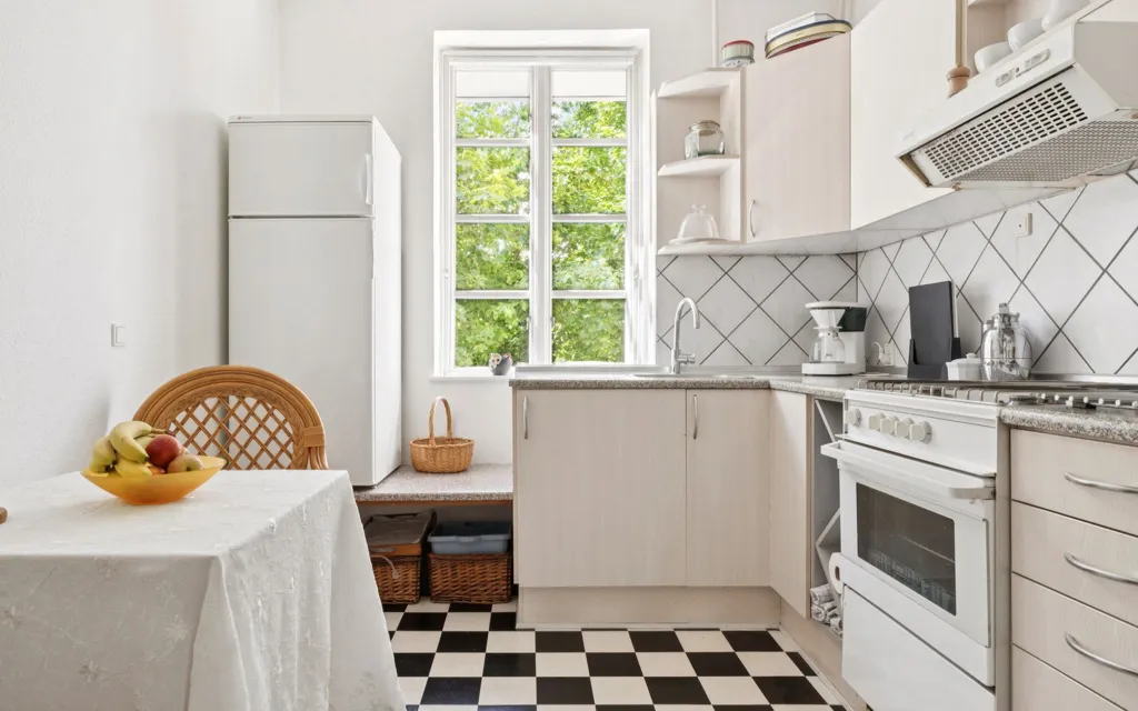 Cucina - Apartment with Brick Facade in Aalborg