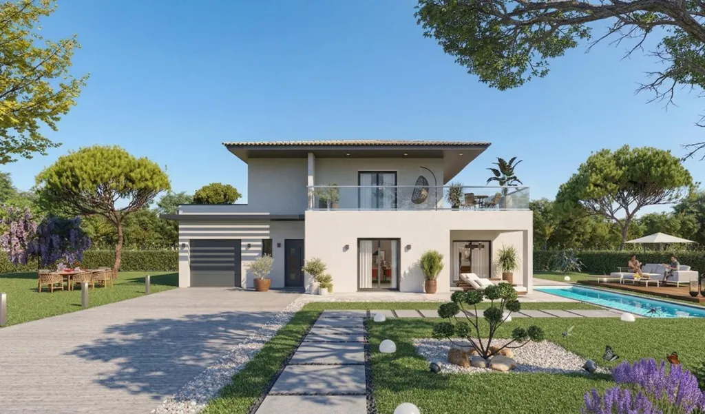 Maison T4 avec Piscine à Alignan-du-Vent