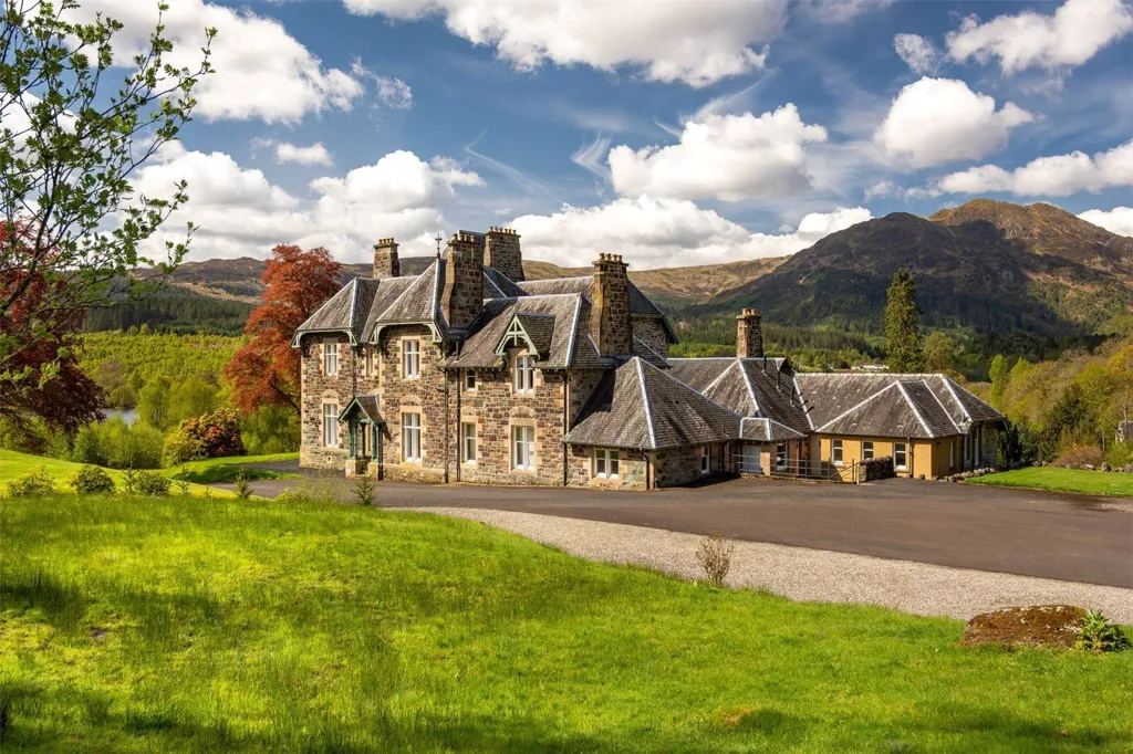 Välivaade - Maja asukohas Trossachs