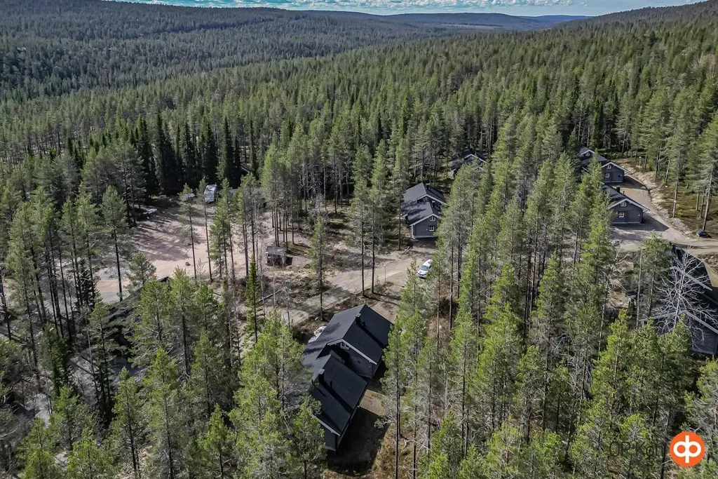 Õhuvaade - Cottage with Sauna in Äkäslompolo