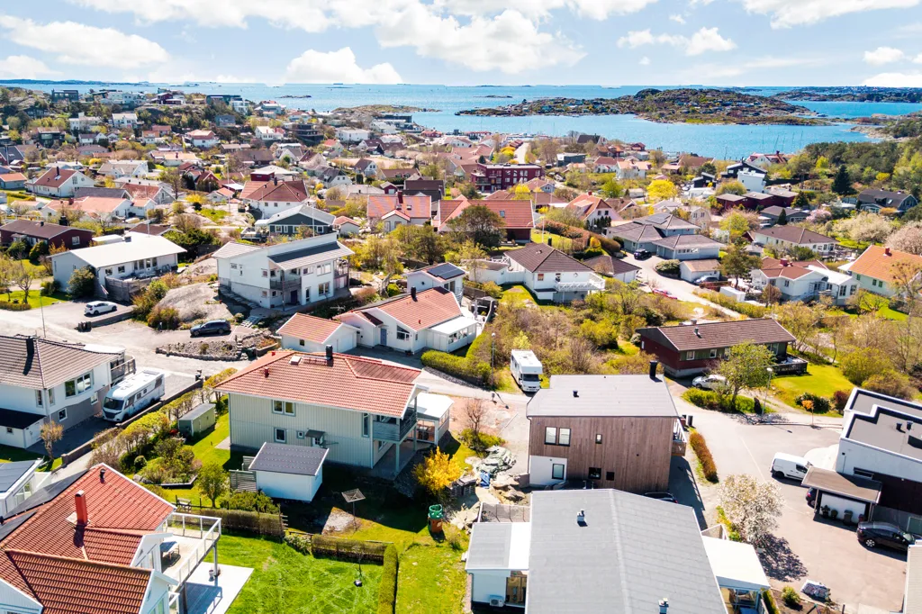 Vista aerea - Villa with Sea View in Hjuvik