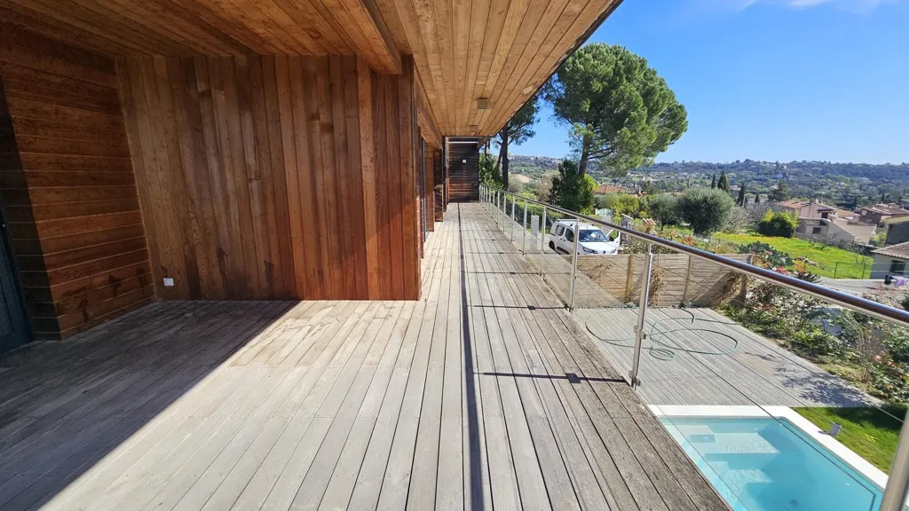 Balcony - Contemporary House with Hill Views in La Colle-sur-Loup
