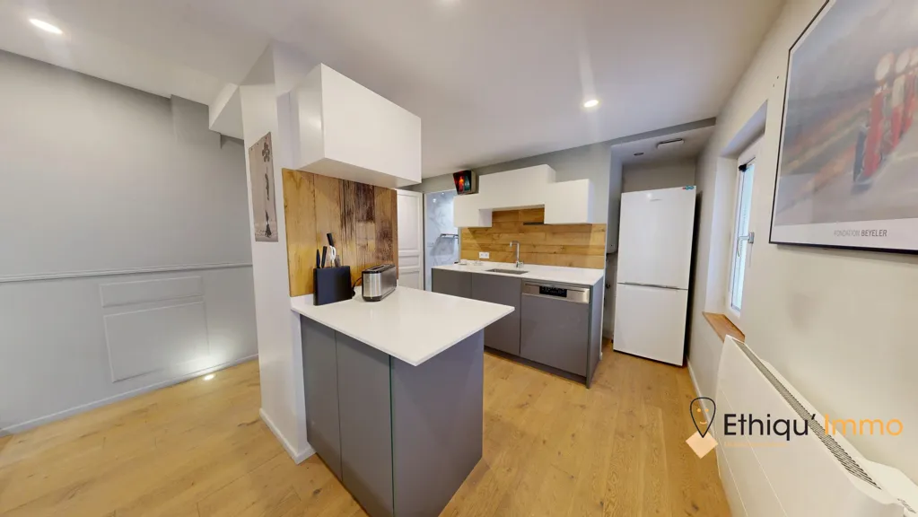 Cuisine - Appartement Lumineux avec 2 Chambres à Strasbourg