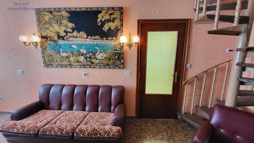 Living Room - Attic Flat with Terrace in Logroño's Old Town