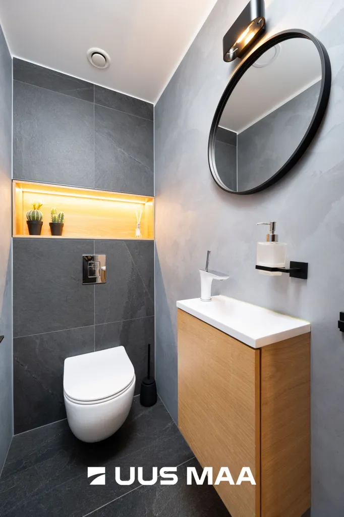 Salles de bain - Modern Flat with Balconies in Tallinn Centre