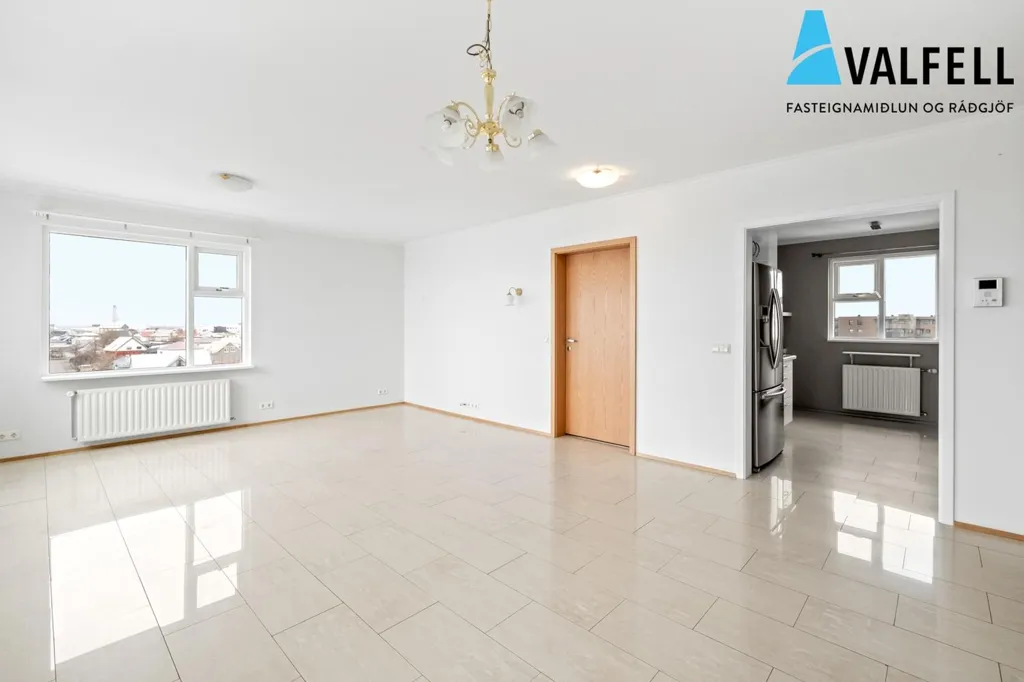 Soggiorno - Apartment with Panoramic View in Reykjavik