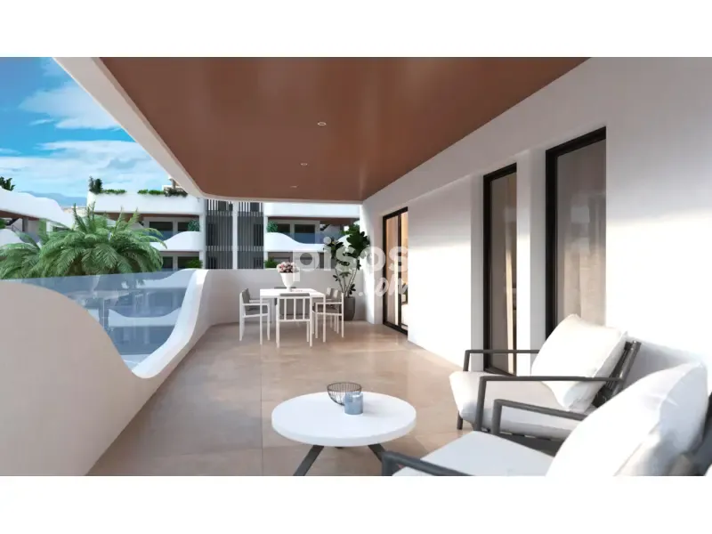 Terrasse - New Flat with Terrace in El Ejido