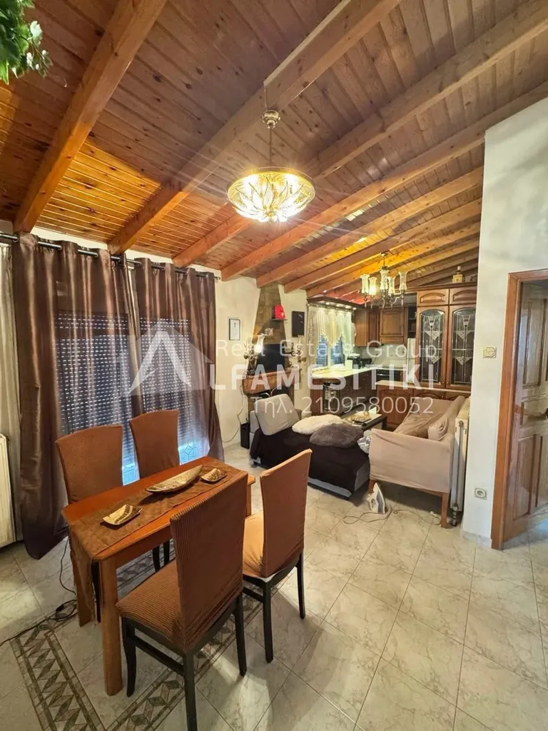 Dining Room - Apartment with Large Balcony in Peristeri