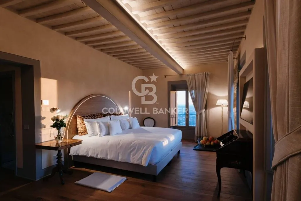 Bedrooms - Luxury Hotel with Panoramic Views in Buggiano