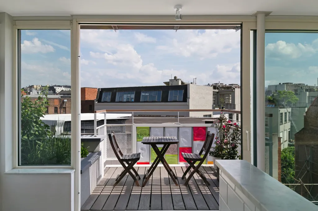 Terrasse - Duplex Lumineux avec Terrasse à Dansaert