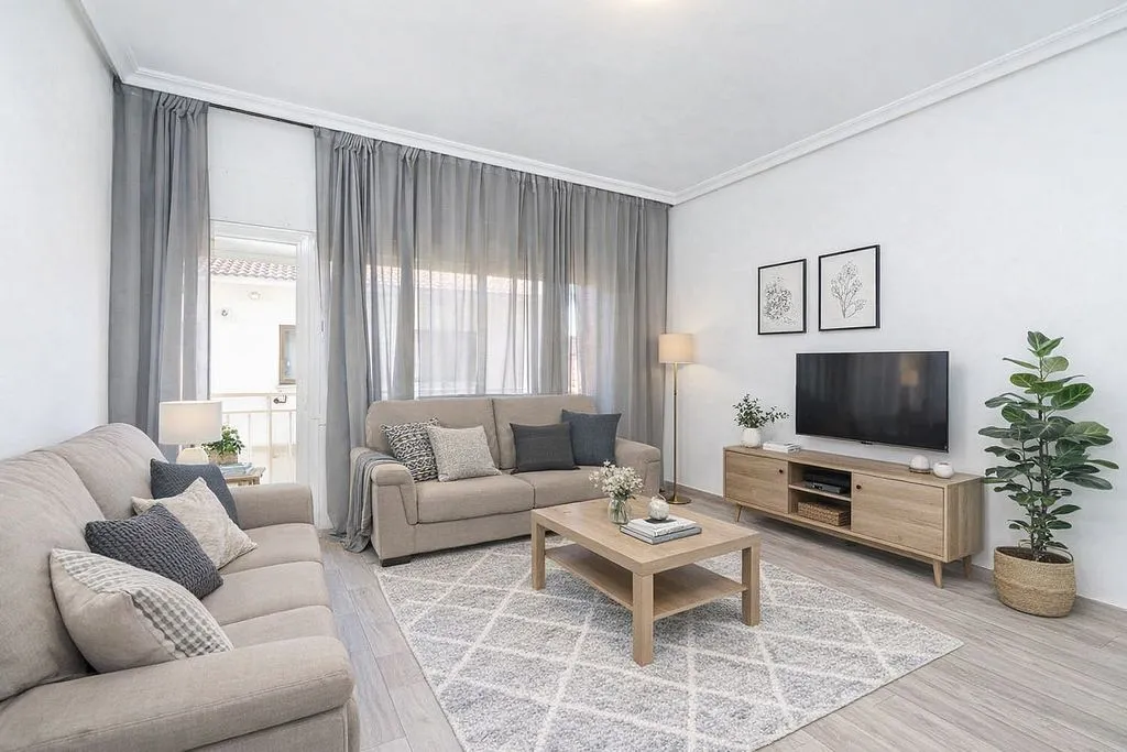 Séjour - Apartment with Terrace in Colmenar Viejo Centre