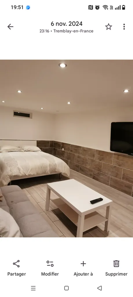 Bedrooms - Studio with 1 Bedroom near Roissy CDG
